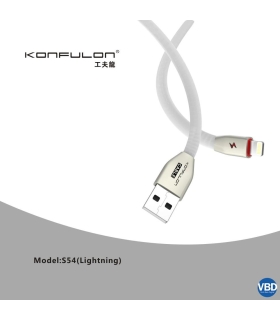 کابل ایفون Konfulon S54 iphone Cable