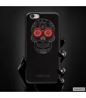 گارد چشمک زن طرح اسکلت lune case iphone 8plus/7plus/6plus