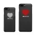 گارد چشمک زن طرح قلب lune case iphone 8/7/6