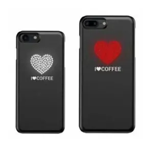 گارد چشمک زن طرح قلب lune case iphone 8/7/6