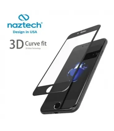 محافظ تمام صفحه full glass 3 D naztech iphone 6s/6/7/8