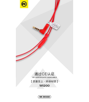هندزفری WK WI200 Wired Headset