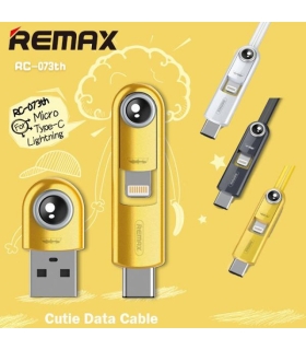 کابل سه کاره ریمکس Remax RC-073th Cutie Series 3 In 1