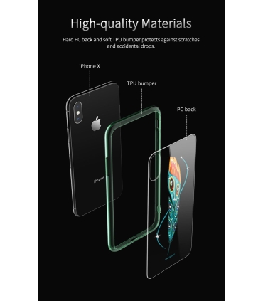 قاب راک آیفون Rock Feather Series Case Apple iPhone X