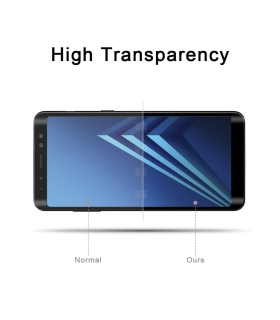 محافظ صفحه نمایش تمام چسب فول glass A8 2018 PLUS