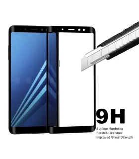 محافظ صفحه نمایش تمام چسب فول glass A8 2018 PLUS