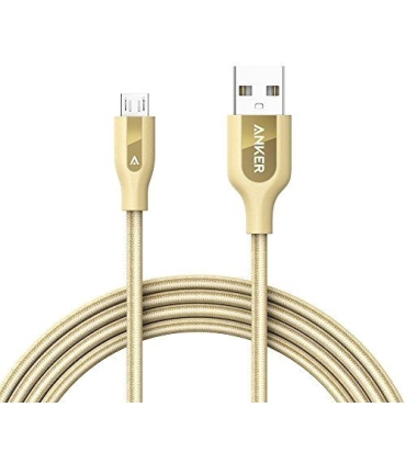کابل شارژر Anker POWERLINE+ MICRO USB 3FTED