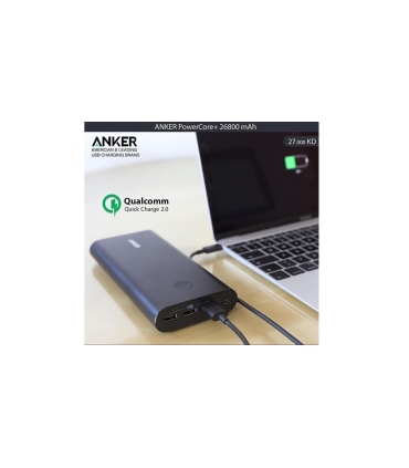 پاوربانک انکر مدل B1372 ظرفیت 26800 میلی آمپر ساعت