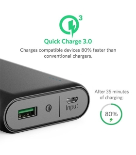 پاوربانک انکر مدل A1263 PowerCore با ظرفيت 10000 ميلي آمپر ساعت