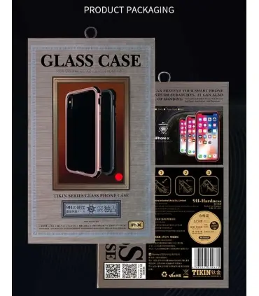 گارد شفاف شیشه ای WK Glass Case Iphone 8plus/7plus