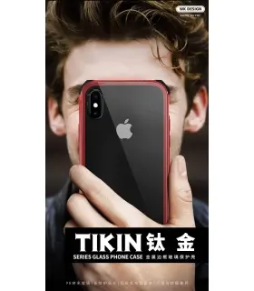 گارد شفاف شیشه ای WK Glass Case Iphone 8/7