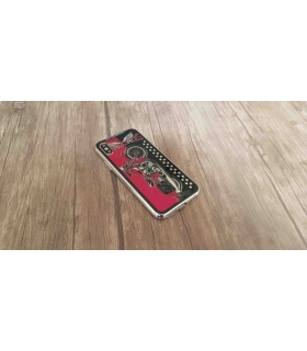 قاب پشت گلس طرح دار مدل Golden WK iphone X