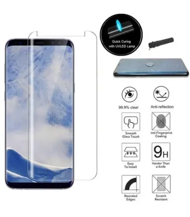 برچسب گلس یو وی سامسونگ UV Nano Glass Samsung Galaxy S9