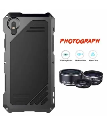 کاور لنز Metal Case Lens Iphone X