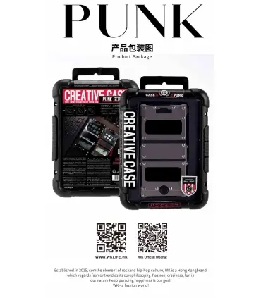 قاب فلزی مقاوم WK CASE PUNK Iphone 7Plus/8plus