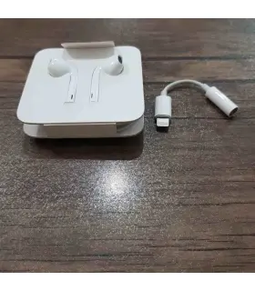 هدفون اپل اورجینال مدل EarPods همراه بامبدل لایتنینگ