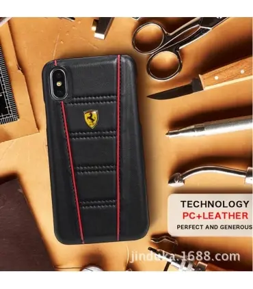 قاب چرمی فراری Ferrari jinduka Samsung S9plus