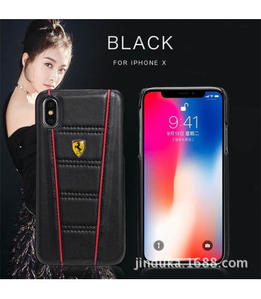 قاب چرمی فراری Ferrari jinduka Samsung S9plus