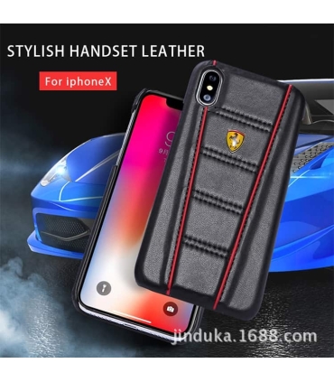 قاب چرمی فراری Ferrari jinduka Samsung S9plus