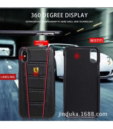 قاب چرمی فراری Ferrari jinduka Samsung S8plus
