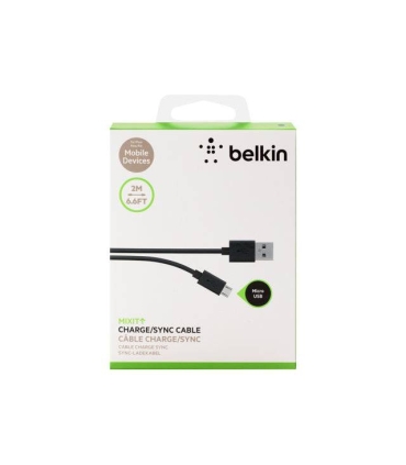 کابل تبدیل USB به microUSB بلکین مدل F2CU012bt2M طول 2 متر