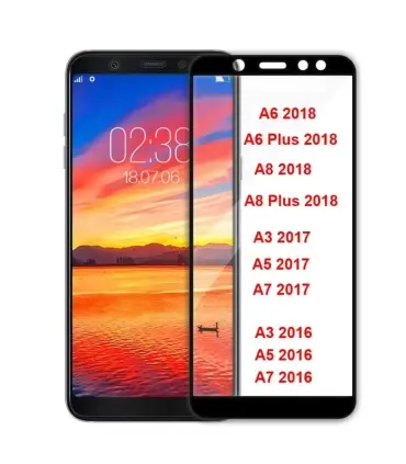 محافظ صفحه نمایش 5d تمام چسب فول Glass A6 2018