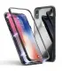 قاب مگنتی آهنربایی دو تیکه شفاف ایفون IPHONE XR