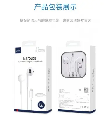 ایرپاد 3 کاره Wiwu Eb01 Earbuds Lighting With Charging Function
