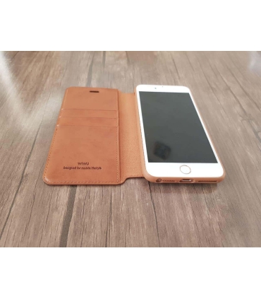 کیس چرمی سه کاره برند ویوو ایفون wiwu case magic 3in1 iphone7/8