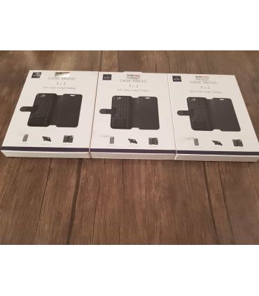 کیس چرمی سه کاره برند ویوو ایفون wiwu case magic 3in1 iphone7/8