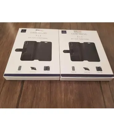 کیس چرمی سه کاره برند ویوو ایفون wiwu case magic 3in1 iphone 7plus/8plus