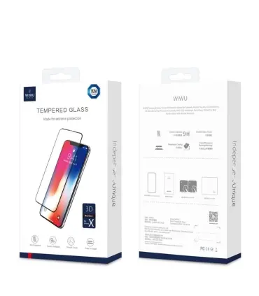 برچسب گلس فول کاور محافظ صفحه WIWU Tempered Glass iphone 7/8