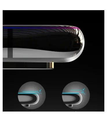 برچسب گلس فول کاور محافظ صفحه WIWU Tempered Glass iphone 7Plus/8Plus