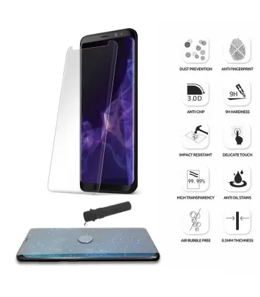 برچسب گلس یو وی سامسونگ UV Nano Glass Samsung Galaxy S7 EDGE