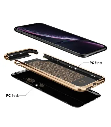 قاب محافظ اسپیگن لمنون آیفون ایکس اس مکس Spigen Lamanon Étui Case Apple iPhone XS Max