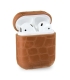 کاور محافظ چرمی مدل پوست ماری مناسب برای کیس Apple AirPods