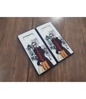 قاب طرح برجسته دختر  Creative Case NOTE 8
