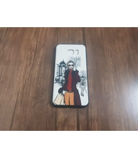 قاب طرح برجسته دختر  Creative Case NOTE 5