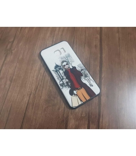 قاب طرح برجسته دختر  Creative Case NOTE 5