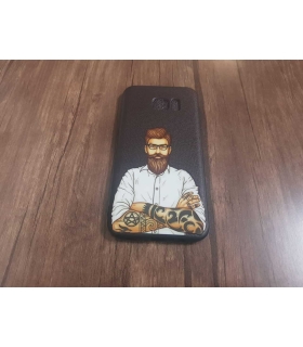 قاب طرح برجسته مرد ریش دار Creative Case NOTE 5