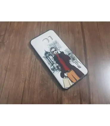 قاب طرح برجسته دختر Creative Case S7edge