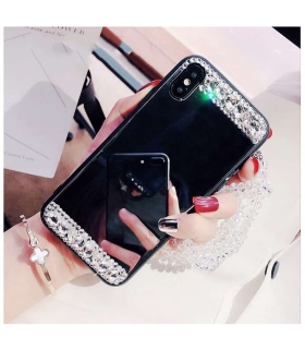 کاور آینه ای نگین دار ایفون 7Plus/8Plus
