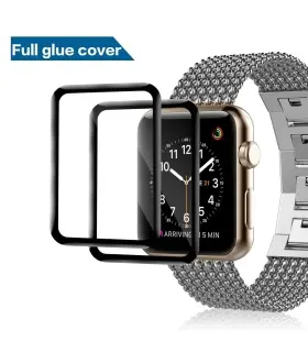 محافظ صفحه نمایش شیشه ای اپل واچ UNIPHA 4D Glass Apple Watch 44mm
