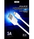 کابل شارژر ایفون TRANYOO Cable LIGHTNING X6