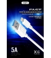 کابل شارژر ایفون TRANYOO Cable LIGHTNING X6