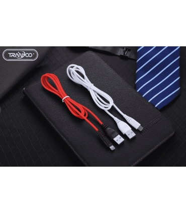 کابل شارژر ایفون TRANYOO Cable LIGHTNING S1