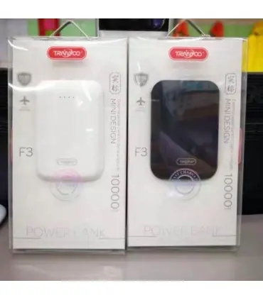پاوربانک فست شارژر ترانیو TRANYOO POWER BANK 10000 MA F3
