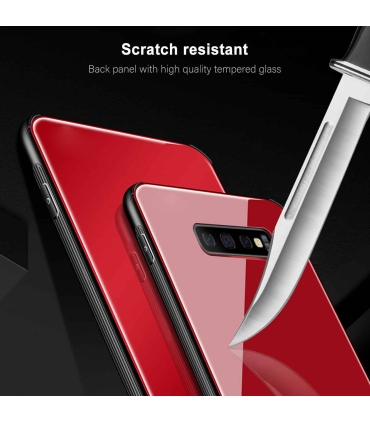 قاب لاکچری پشت گلس برند JZZS گلگسی S10 Plus