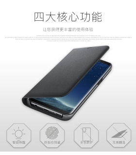کیف کلاسوری سامسونگ مدل LED View مناسب برای گوشی موبایل Galaxy S8