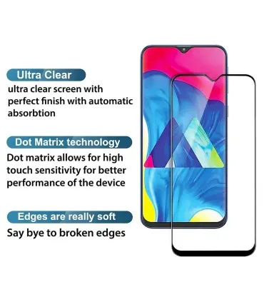 محافظ صفحه نمایش 3d تمام چسب فول Glass Samsung Galaxy M20